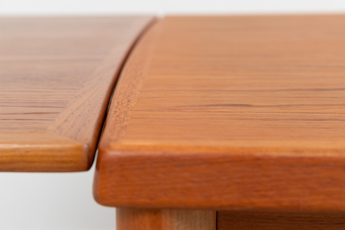 Teakholz Esstisch Furbo erweiterbar