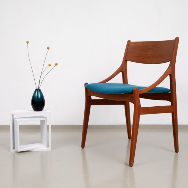 Vestervig Eriksen Teakstuhl 60er Jahre