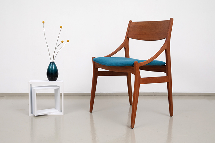 Vestervig Eriksen Teakstuhl 60er