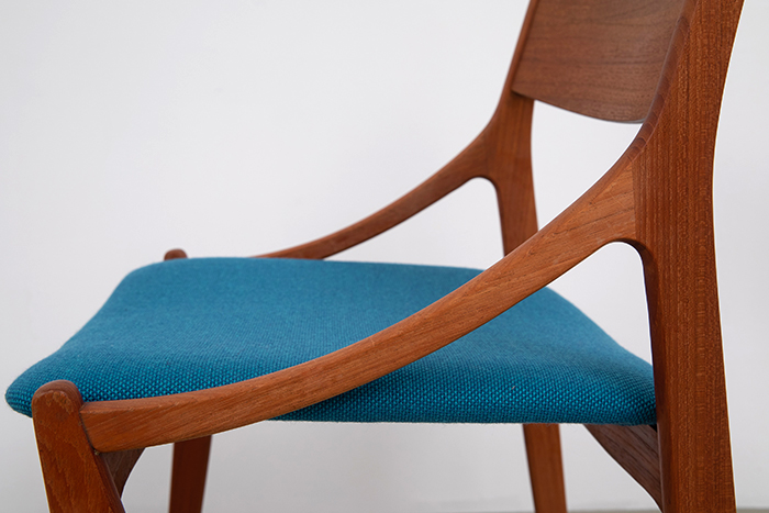 Erkiksen Tromborg Teakstuhl Dänemark