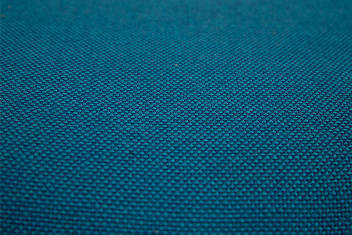 Mid Century Möbelstoff Teakstuhl 60er