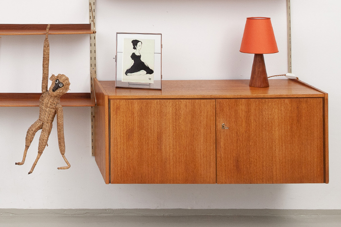 WK Möbel container Teak