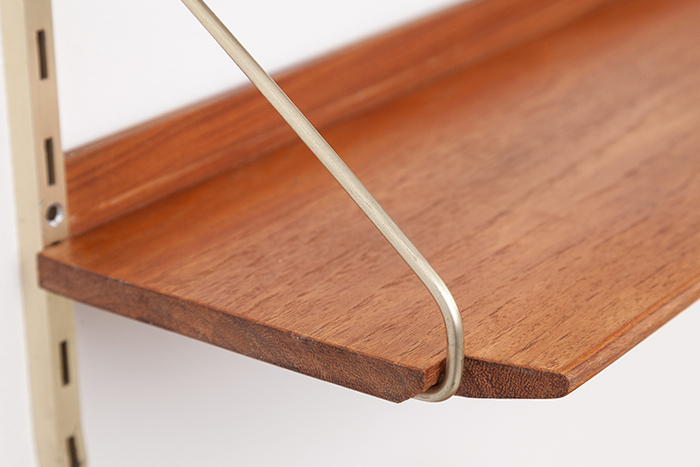 Regal Teakholz einhängen variabel