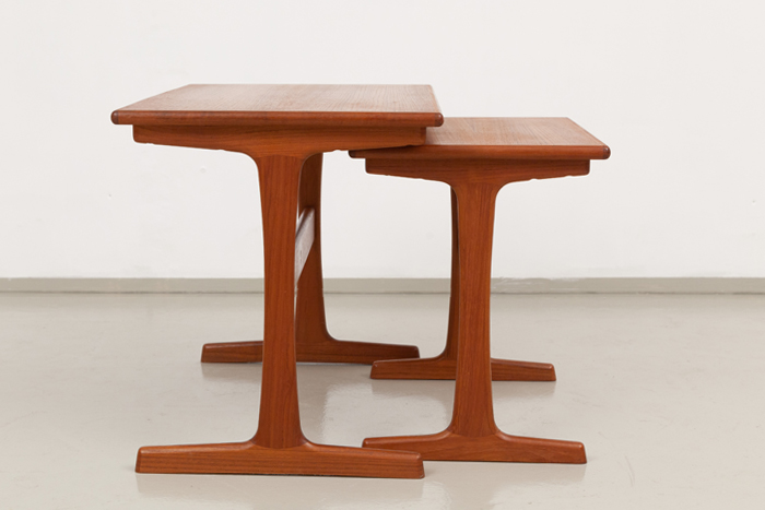 Beistelltische Iversen Teakholz