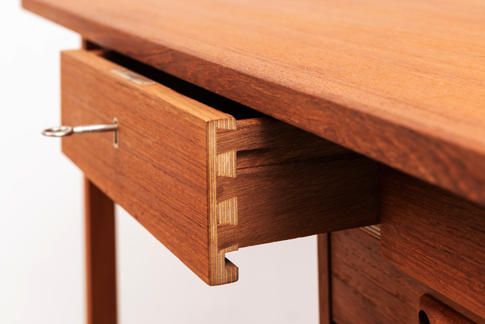 Schreibtisch schublade tibergaard 60er