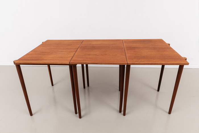 schwedischer Wohnkultur Satztische teak