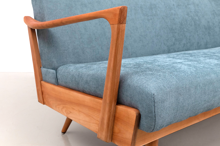 50er Daybed Kirschholz Midcentury