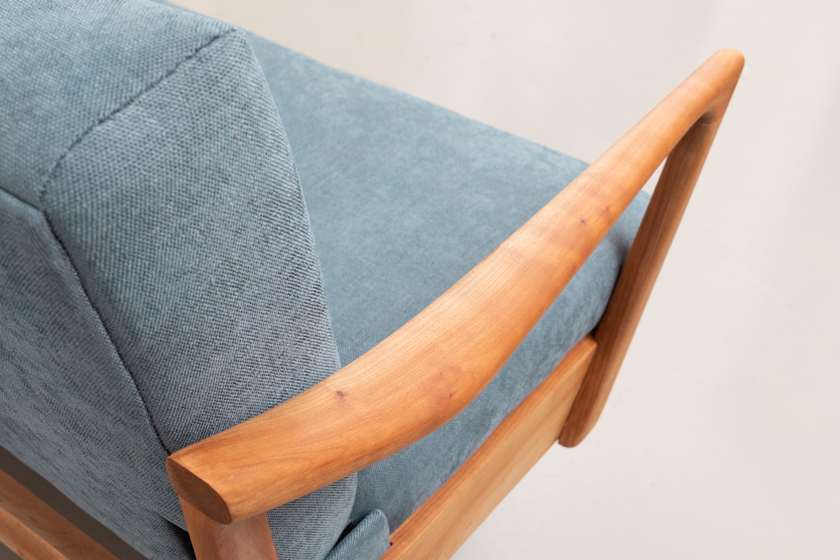 50er Daybed Kirschholz Midcentury