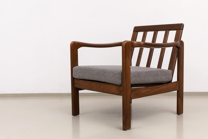 set sessel nussbaum 60er