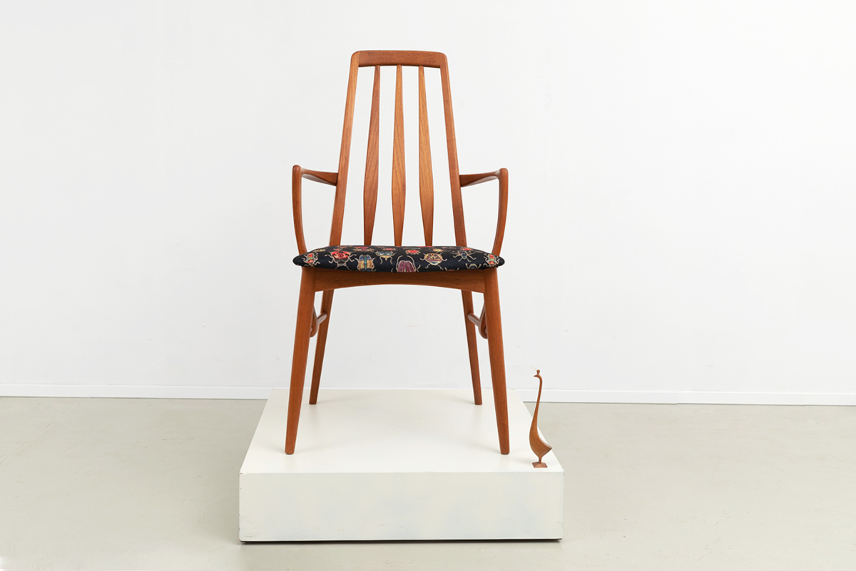 Niels Koefoed Eszimmerstühle Teak