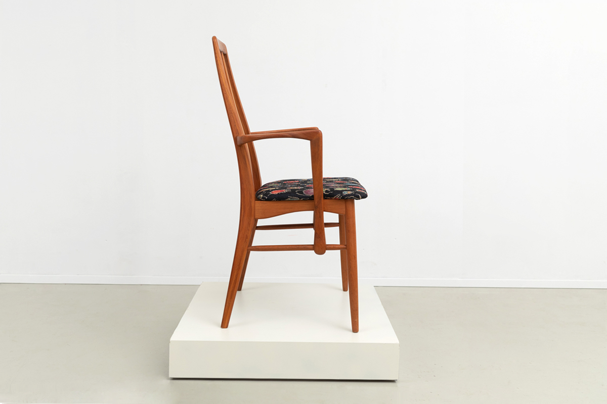 Teakstühle Gobelin Esszimmer designer