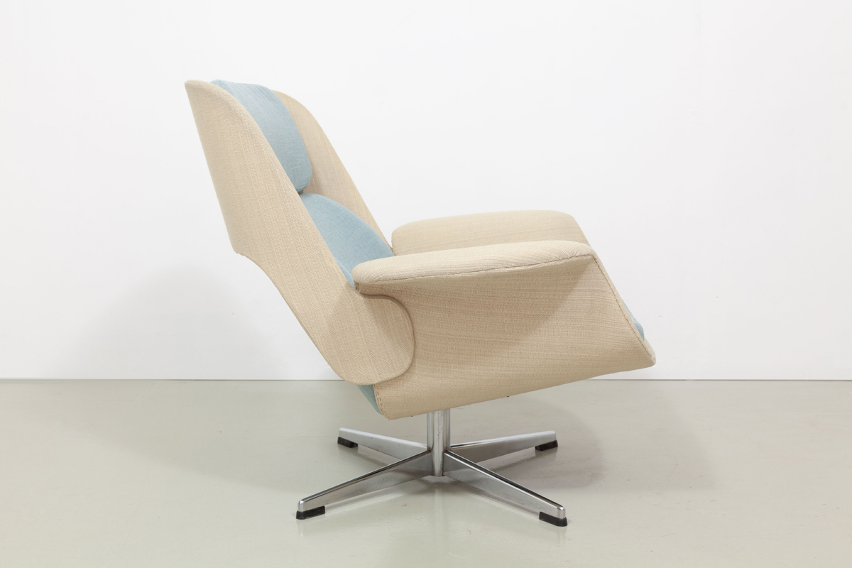 Lounge Chair mit Ottomane