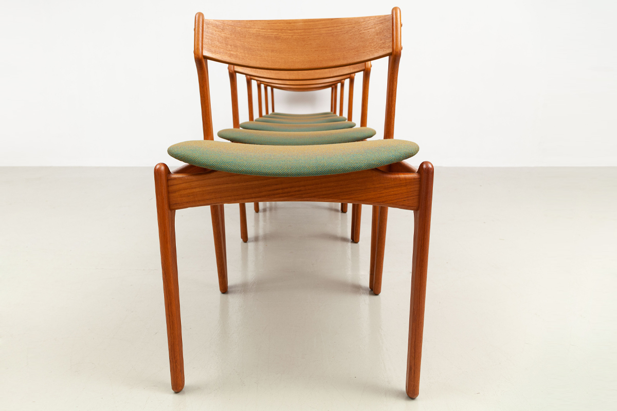 dänisch Esszimmerstühle Teakholz