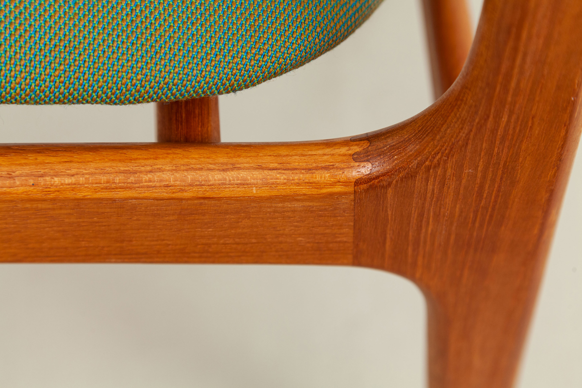 ergonomisch Buch Teakstühle MidCentury