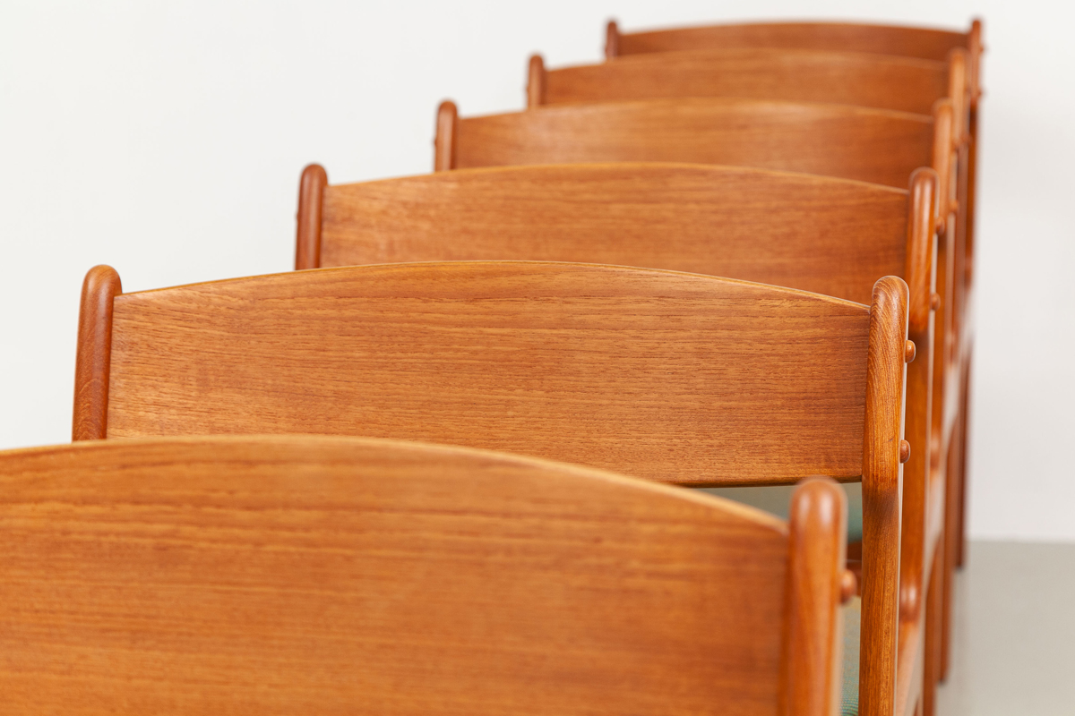 Erik Buch holzlehne MidCentury