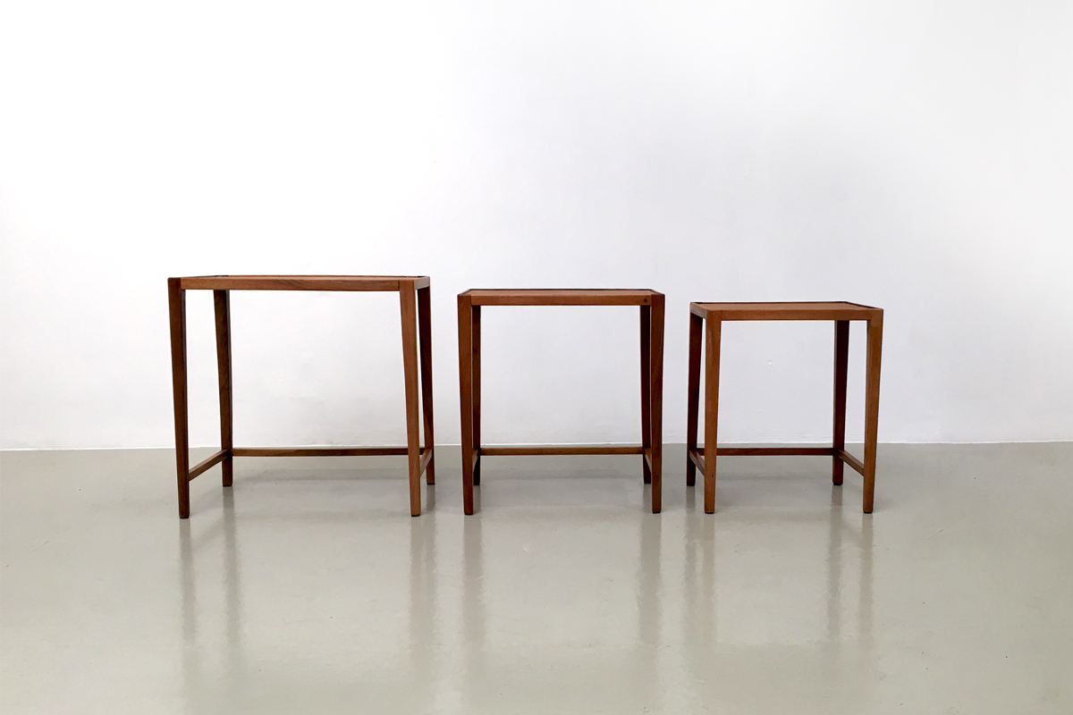 Satztische Teak 60er Designklassiker