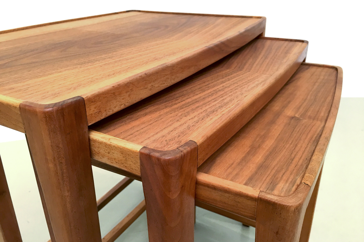 Satztische Teak 60er Designklassiker