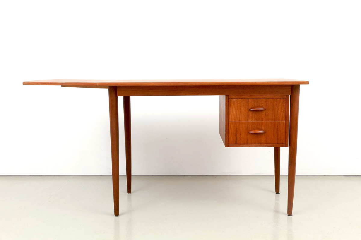 Teak Schreibtisch 60er
