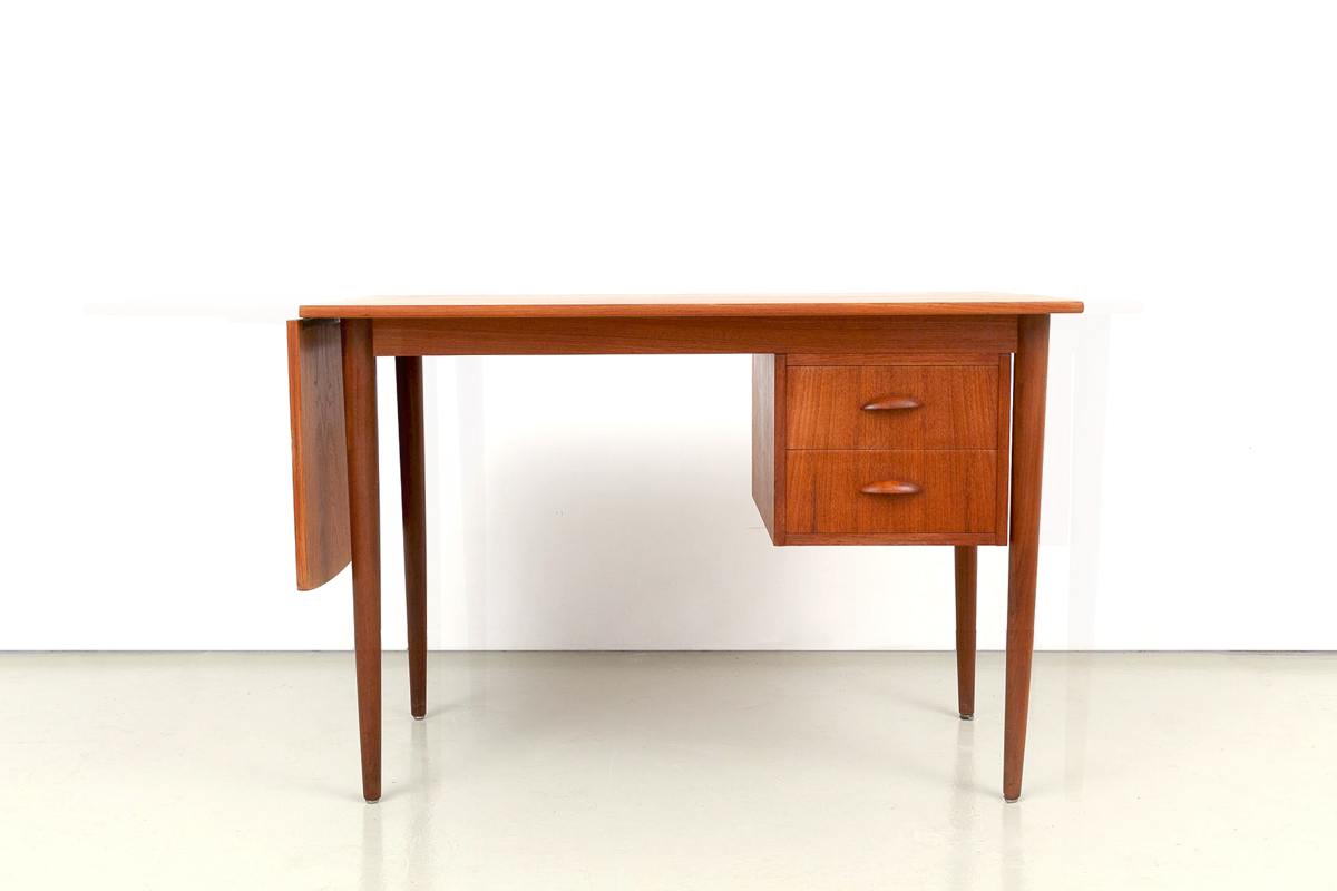 Teak Schreibtisch 60er