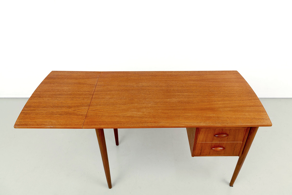 Teak Schreibtisch mid-century