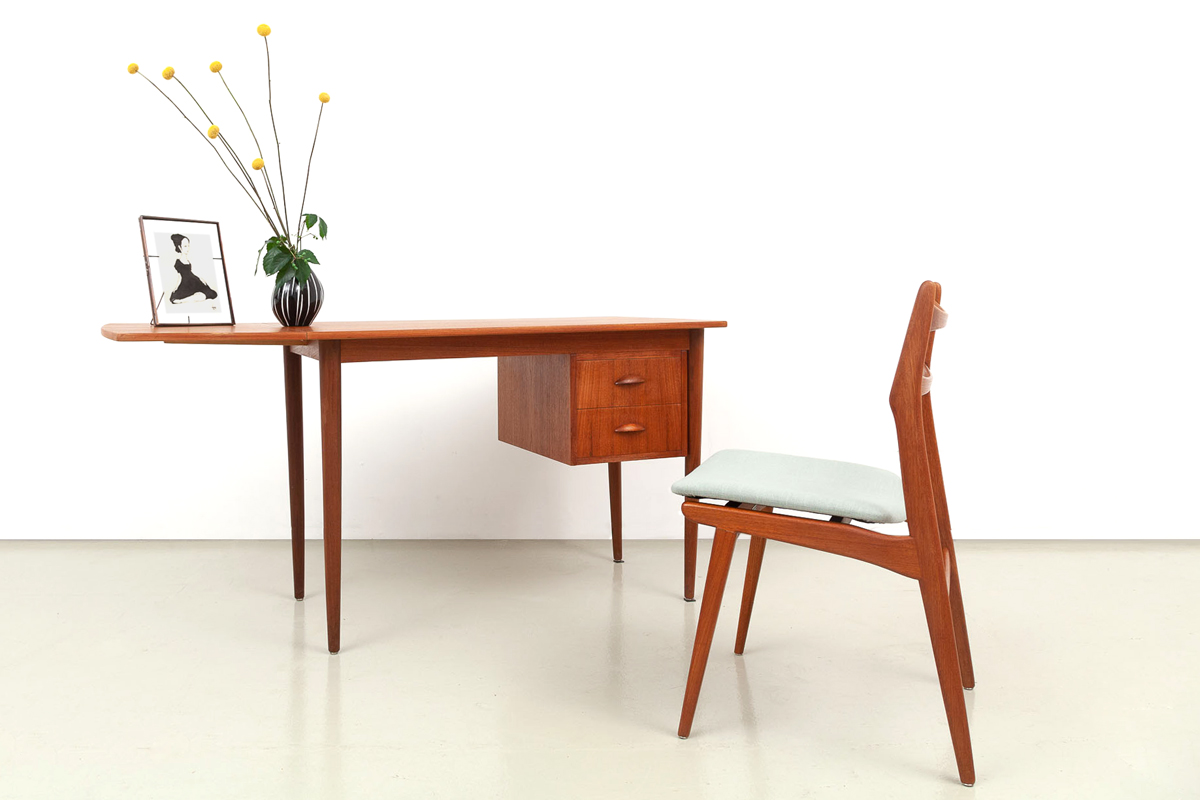 Teak Schreibtisch midCentury
