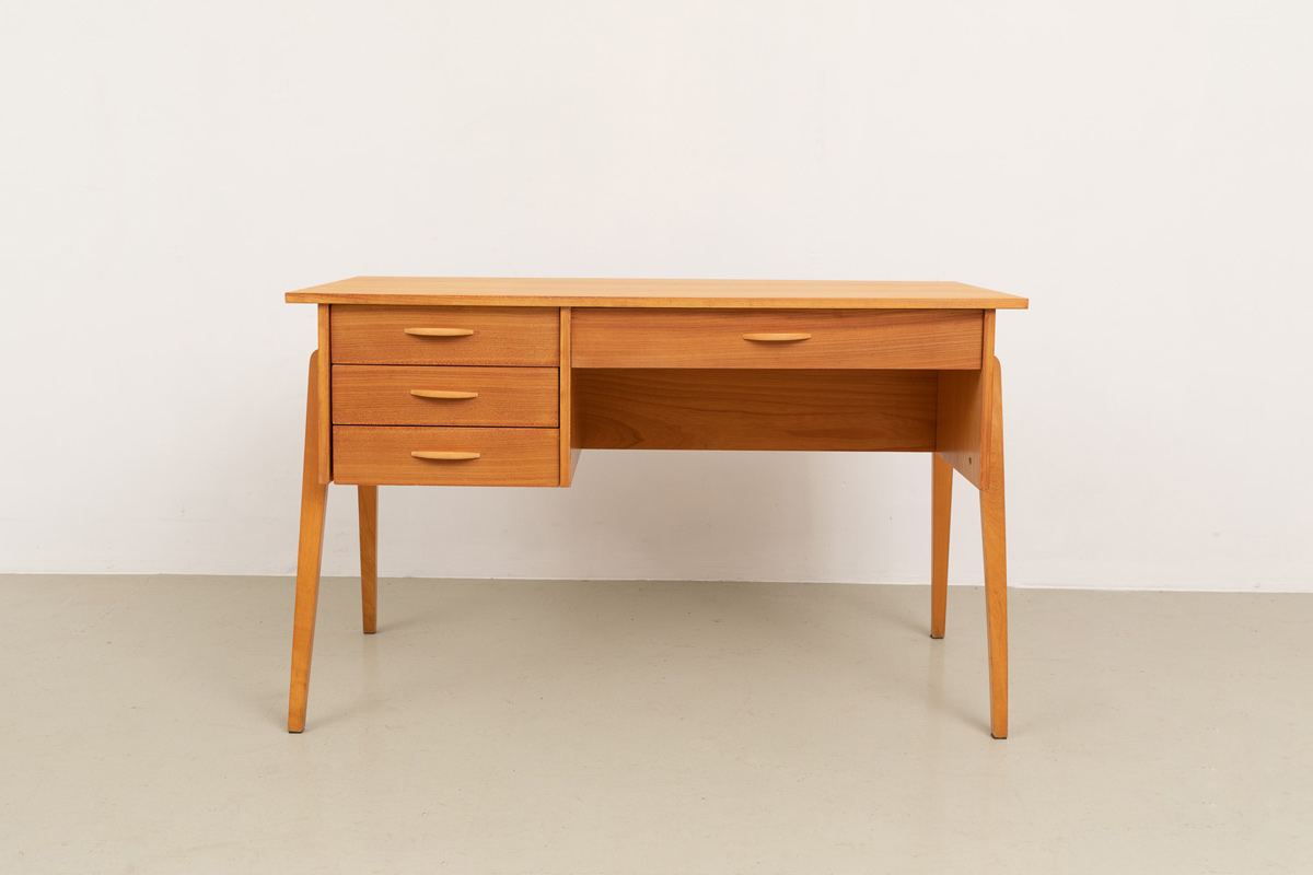 Schreibtisch 60er holz Designklassiker