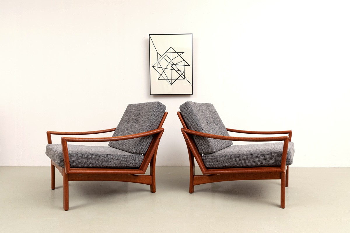 Grete Jalk Easychair Midcentury
