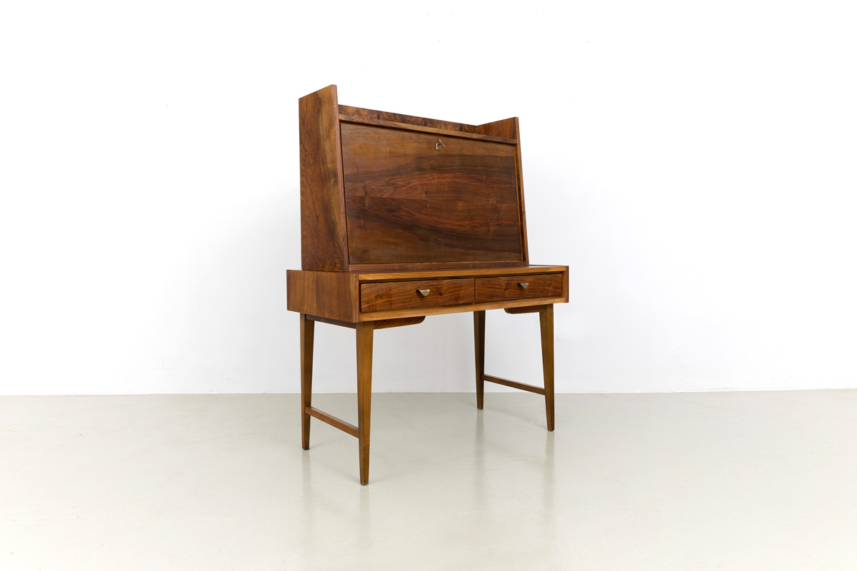 Schreibtisch Nussbaum furniert Desk